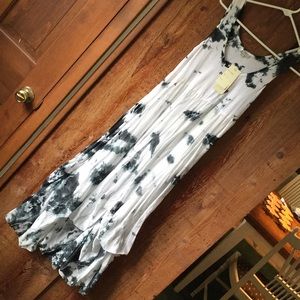 NWT Tie dyed maxi dress